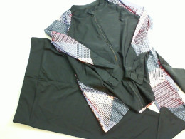 Sports set, pants + jacket with zipper, long sleeves