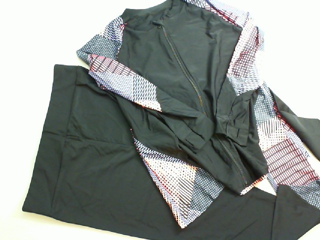 Sports set, pants + jacket with zipper, long sleeves Sports set, pants + jacket with zipper, long sleeves