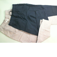 Set of 2 trousers, blue+pink, women's, cotton