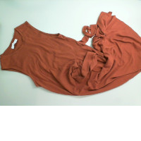 Long dress, sleeveless, brown Long dress, sleeveless, brown