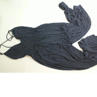 Women's jumpsuit with straps, black Women's jumpsuit with straps, black