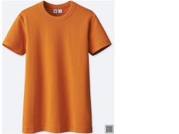 UNIQLO Orange sleeve T shirt 