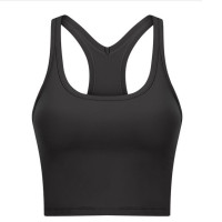 Black Cropped tank top Size L Black Cropped tank top Size L