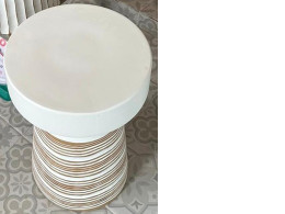 Souvenir wooden stool, decorative element