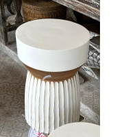 Souvenir wooden stool, decorative element