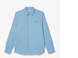 LACOSTE  Blue shirt  Size XL