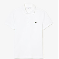 LACOSTE  white men's polo shirts    Size XL