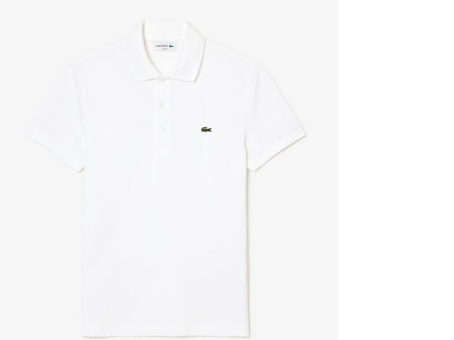 LACOSTE white men's polo shirts Size XL LACOSTE white men's polo shirts Size XL