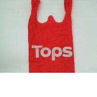 Tops red cloth bag