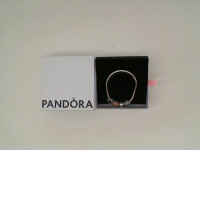 PANDORA Silver bracelet in a white box