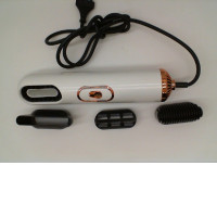 Golden white hair dryer 