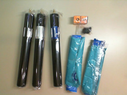 Set of replacement handles for billiard cues + blue chalk + 2 rags for cleaning the cue