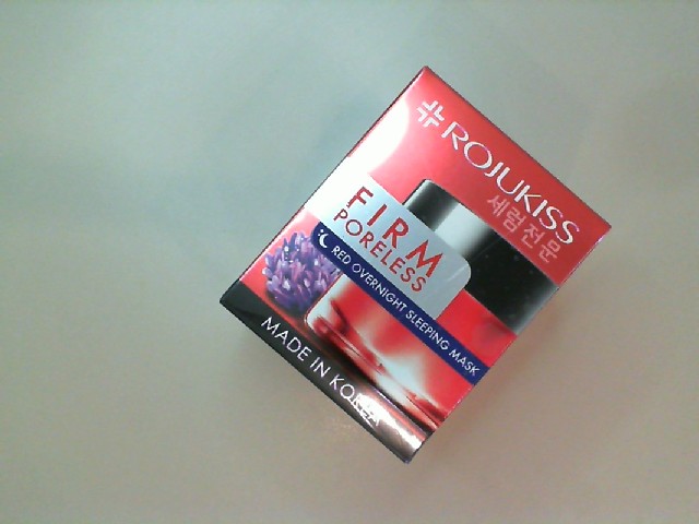 ROJUKISS Firm Poreless Red Overnight Sleeping Mask. Korea ROJUKISS Firm Poreless Red Overnight Sleeping Mask. Korea