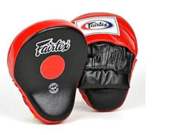Fairtex Focus Mitts FMV9 black/red 