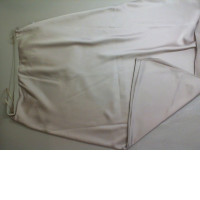 Beige silk skirt