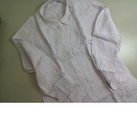 Cotton shirt, pink striped Cotton shirt, pink striped