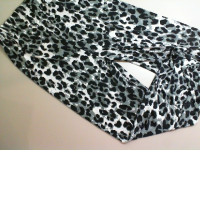 Loose fit trousers, leopard