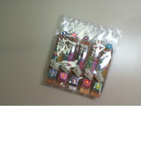 Set of 5 souvenir boats with a set of incense sticks