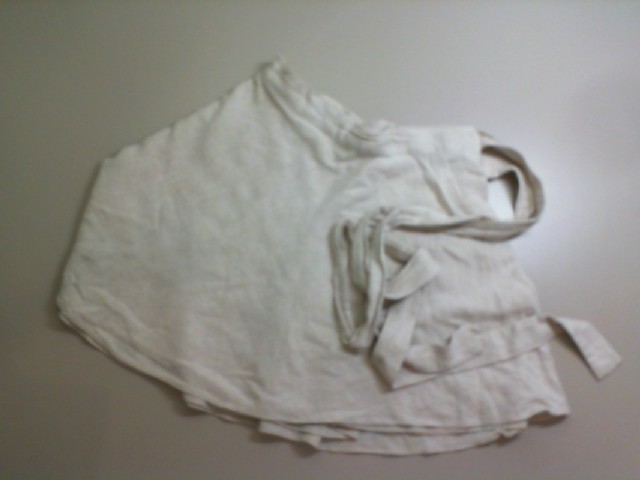 Skirt-shorts with ties, beige Skirt-shorts with ties, beige