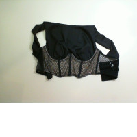 Women's black corset top