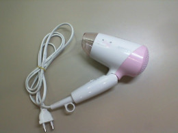 Small hair dryer, foldable