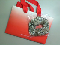 Hair tie, in a gift bag