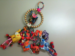 Bright hanging toy with elephants