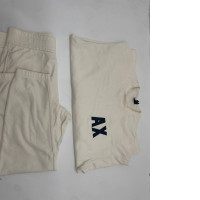 Suit AX white: pants+long sleeve