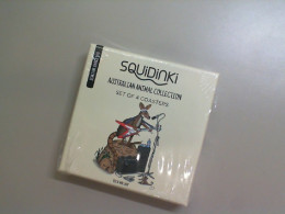 Australian animal collection set of 4 coasters