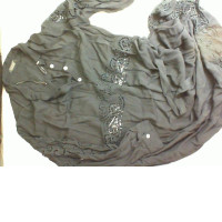 Black dress with buttons and a belt