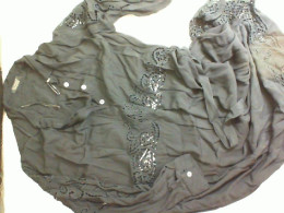 Black dress with buttons and a belt Black dress with buttons and a belt