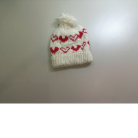 A knitted hat