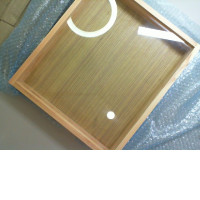 Storage Box with Glass Lid Wood Modification Jewelry Storage China