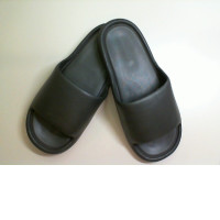 Rubber slides black Rubber slides black