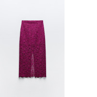 Zara LACE MIDI SKIRT Zara LACE MIDI SKIRT