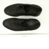 Black leather shoes size 41