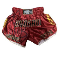 Buakaw Banchamek Muay Thai Boxing Shorts BSH1 RED GOLD