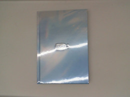 light blue diary book