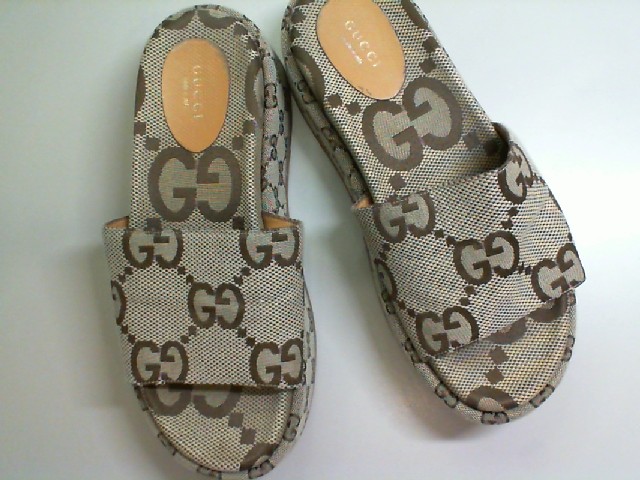 Women's fabric flip-flops, platform Women's fabric flip-flops, platform