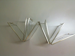 Glass photo frame, folding