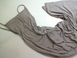 Long brown dress, strange