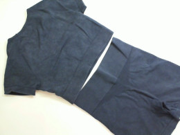 Women's sports set, shorts+top, blue Women's sports set, shorts+top, blue