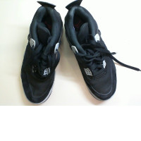 Tall black sneakers Tall black sneakers