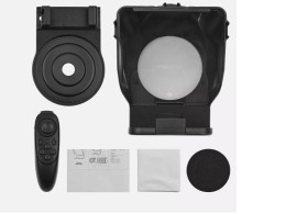 Portable Smartphone Teleprompter Prompter with Holder B5Q6  qer-72 (1807)