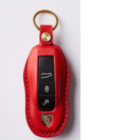 Porsche Leather Car Key Case