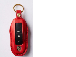 Porsche Leather Car Key Case