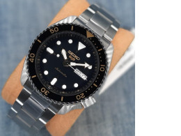 Seiko SRPD57K1 4R36-07G0 "Superman" Day And Date Automatic Watch 