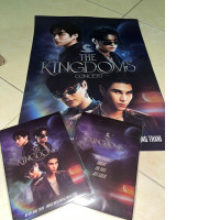 Kingdom concert poster and notebook