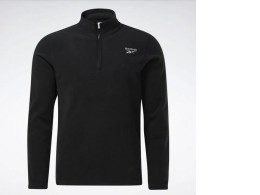 Reebox Hoodie Ow Flc Q Zip Black Size L