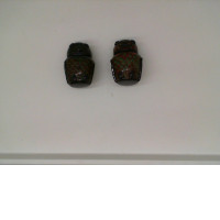 set of owl jar with lid 